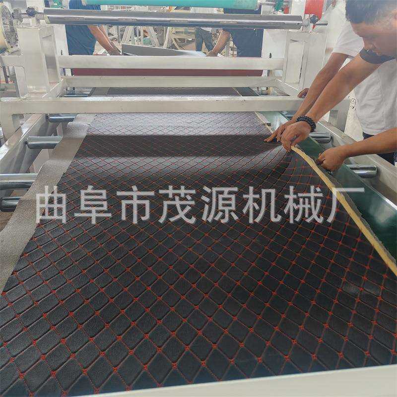 无纺布高温热烫粘合机泡棉pvc膜热熔胶复合机保温棉铝箔贴合机