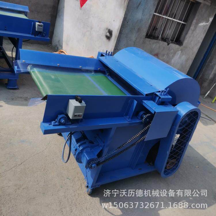 边角料开花机环保废旧毛衣毛裤开花机旧棉被再生棉开花机视频