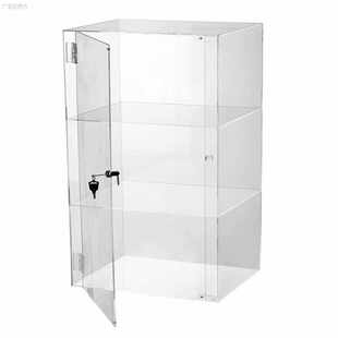 防尘罩透明高透亚克力收纳箱亚克力板展示盒大号超大定制可开门