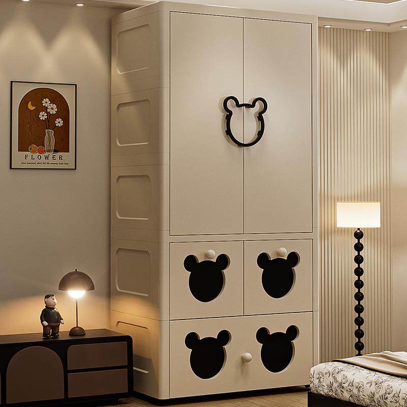 堡讯60cm宝宝衣柜加厚婴儿收纳柜玩具零食整理箱衣服储物盖布拉车,生活电器,其他生活家电配件,淘宝优惠券,粉丝福利购,淘宝优惠卷