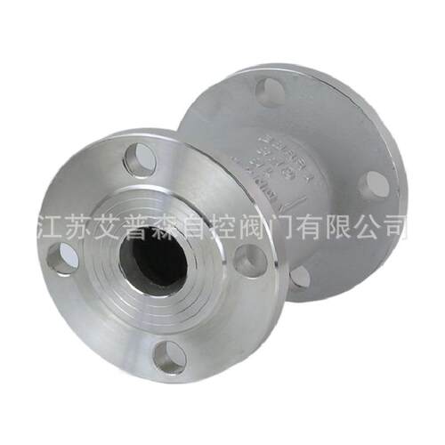 304316不锈钢立式止回阀H42W-16P/25P不锈钢立式蒸汽法兰止回阀
