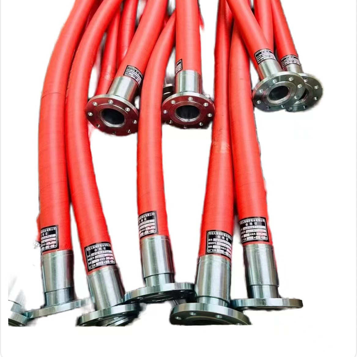 钢丝应大胶管供口径胶管编织增强法兰橡 钢丝大口输水管径空气