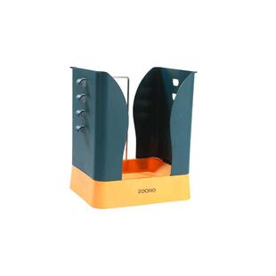 厨房壁挂式橱柜门垃圾桶创意可调节扩展客厅窄缝垃圾篓废纸篓筒