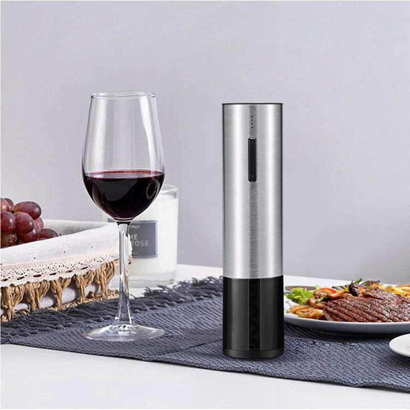 百诣新品厨房工具家用电动红酒开瓶器现货塑胶款电动开瓶器