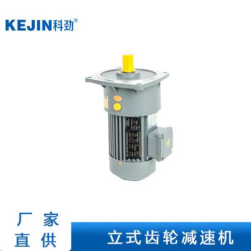 科劲380/22V三相小金刚齿轮减速电机0200CV01W5400W70W立式小马达