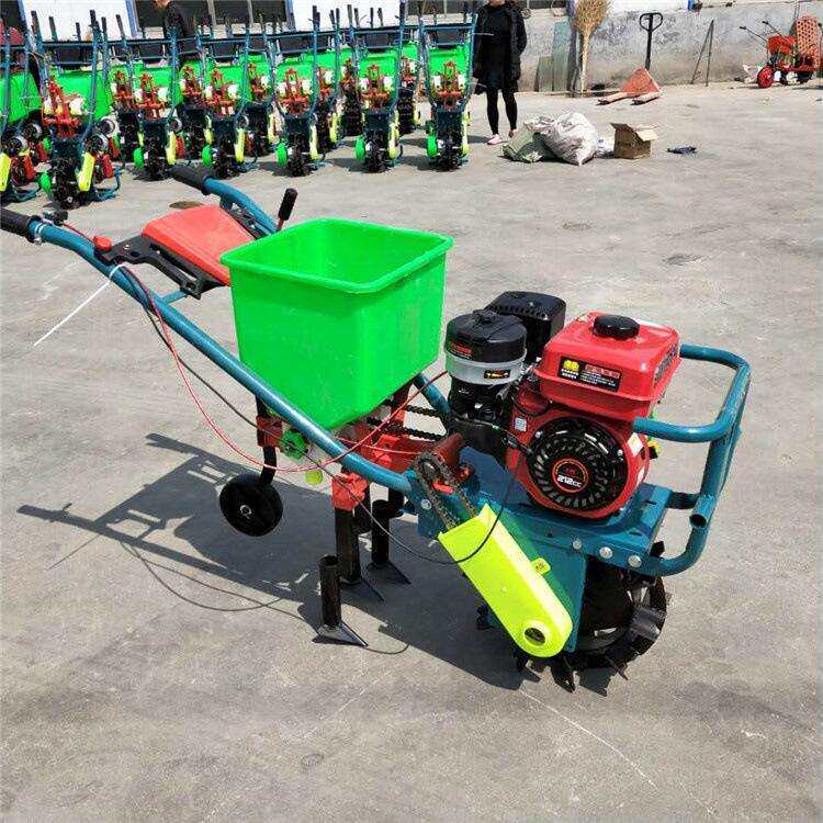 山西汽油柴油链轨式耘耕机手推自走式耕耘播种施肥机多功能施肥