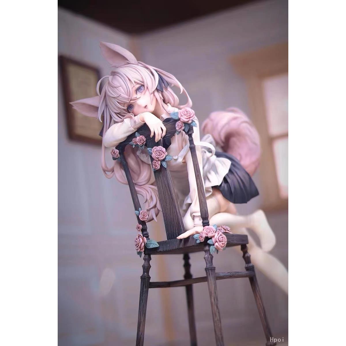 兔兔弗洛瓦二次元gk成品手办美少女雕像模型摆件送男朋友的礼物