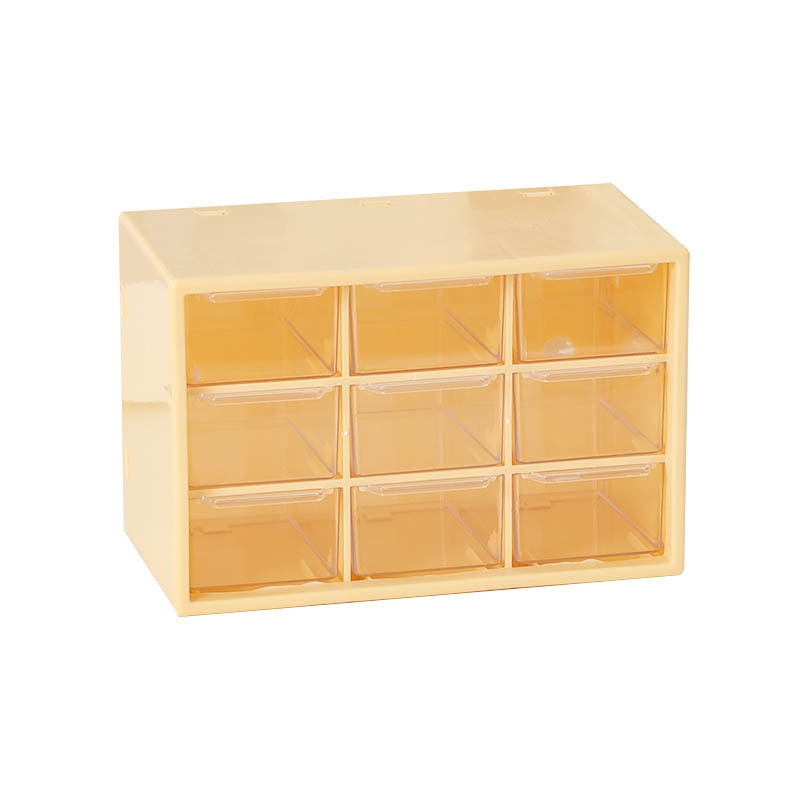 九宫格桌面桌面收纳收纳首饰盒