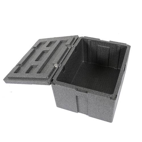 EPDDUP材料纸保沫温箱84L容量食配餐保温箱配送箱泡箱大量堂浆盒