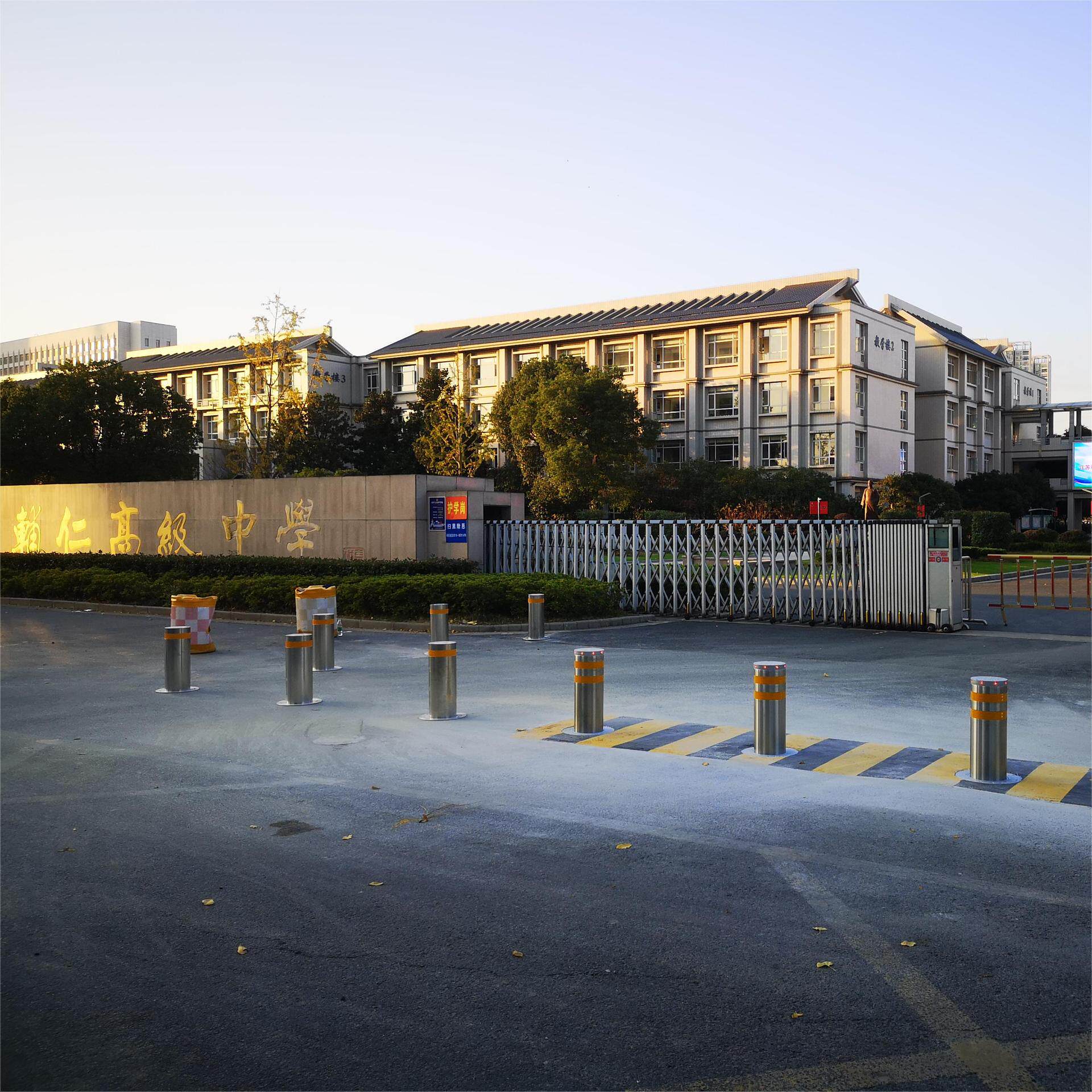 全自动液压升降柱子路桩路障遥控自动升降机电动防撞柱阻车器