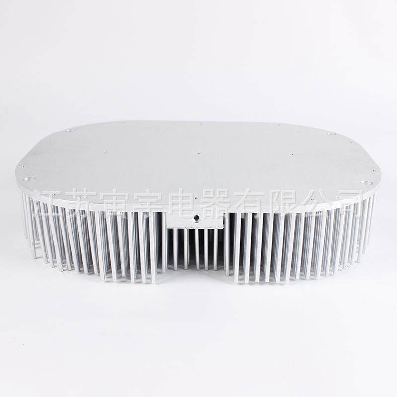 可拿样工业铝型材散热器电子散热器加工高密齿散热器线切割镍铁