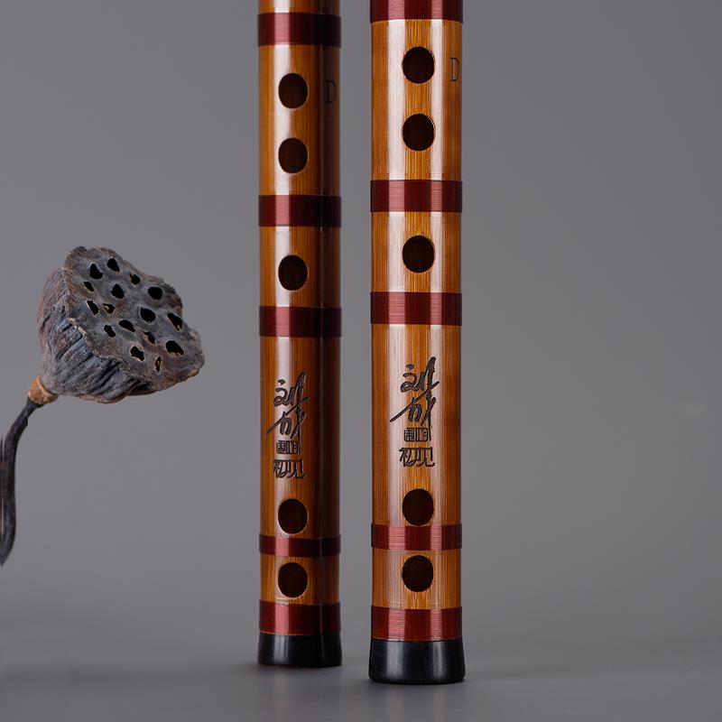 高档刘初演奏竹笛初见成款笛横笛中国音学乐学院陈悦子推荐专业乐