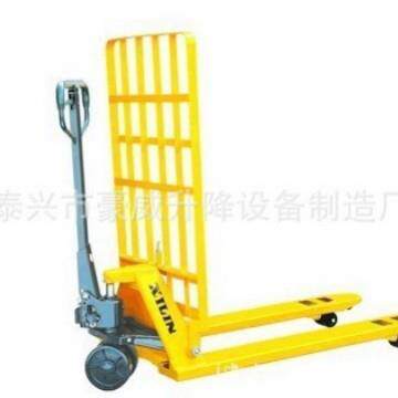 护拦型托盘车液压手动叉车托盘手拖车手拉地牛小微型坦克车