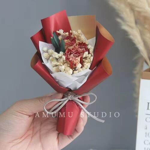 minidiy满天星装饰物清新干花