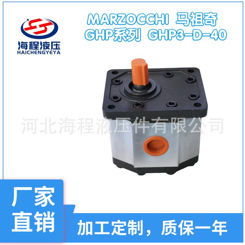 厂家直销GHP系列GHP3-D-40MARZOCCHI马祖奇同款齿轮泵