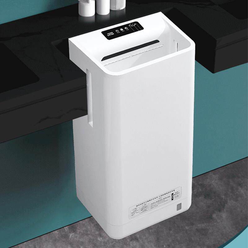 洗手间全自动感应烘手器高速干 干手器双面喷气式干手机智能吹手