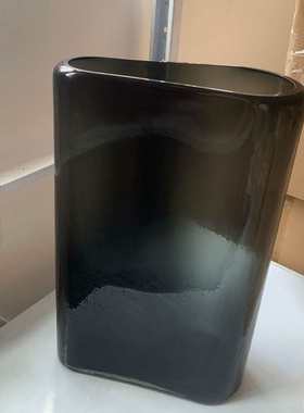 色卧室现代径简约插花客厅琉璃花瓶水培咖器装饰品摆件花大口