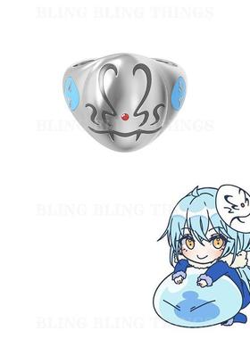 关于我转生变成史莱姆这档事利姆鲁特恩佩斯特面具开口戒指ins