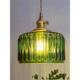 北欧绿色玻璃吊灯家居装 饰室内照明