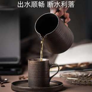 日式 家用手冲咖啡壶用具套装 高档精致咖啡杯过滤分享壶