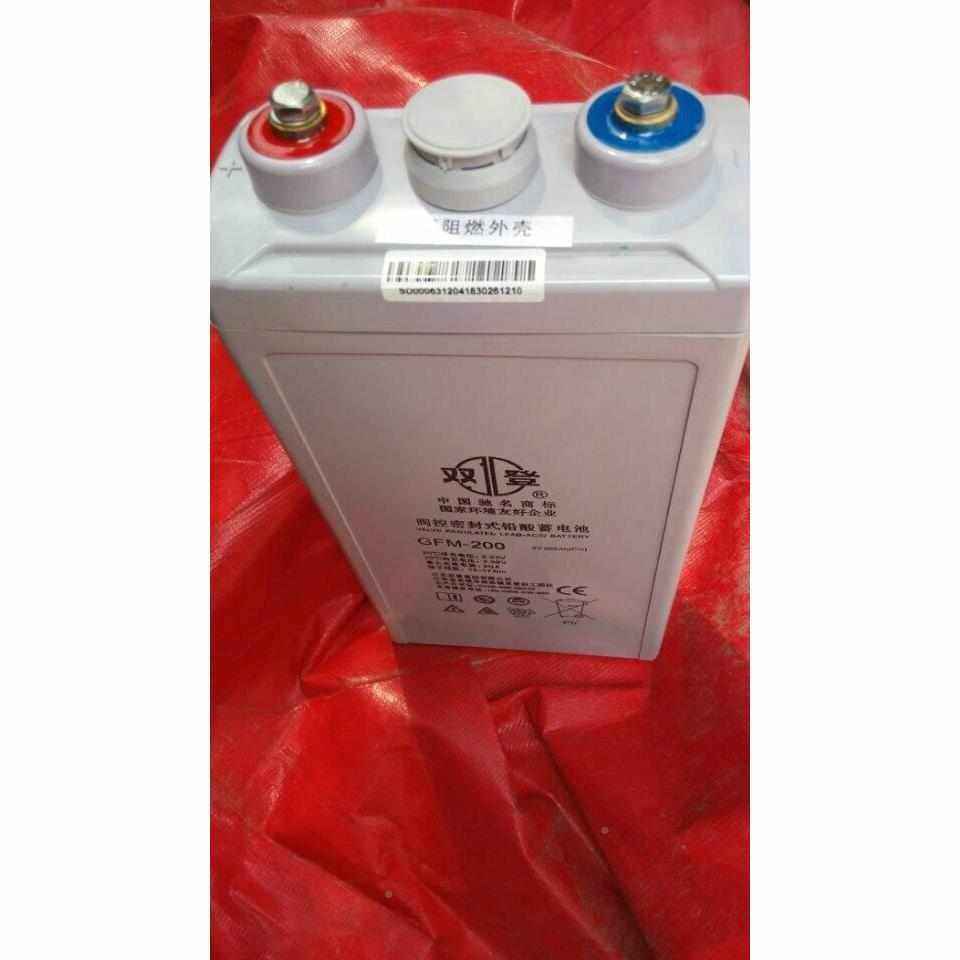 原装双登蓄电池2V200AH/GFM-200铅酸免维护蓄电池UPS应急电源专用