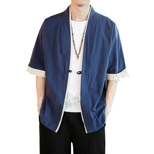 with Chinese Tang style sleeves jacket foreign Men and