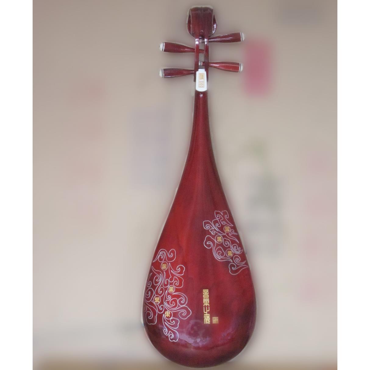 正品购乐高级骨花特质红木 成人琵琶器 抢厂家直学销 初专业 送琴