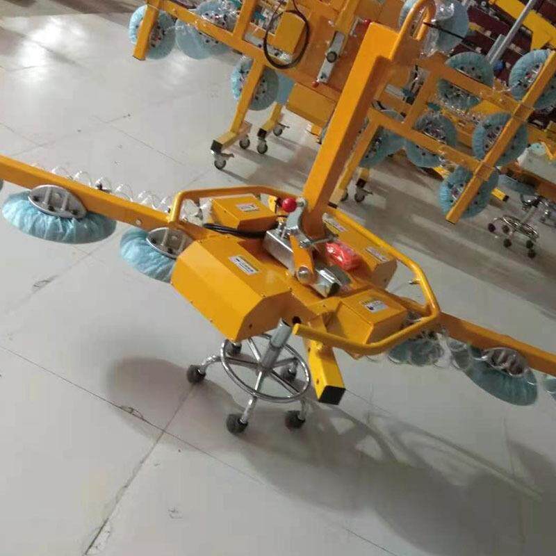400-800kg电动玻璃真空吸吊机不锈钢板吸盘吊具移动式上料吸盘机