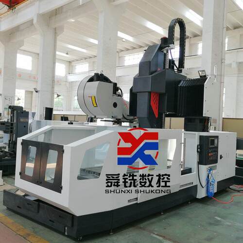 3米小型龙门加工中心JC-H1216自动上下料小型龙门加工中心