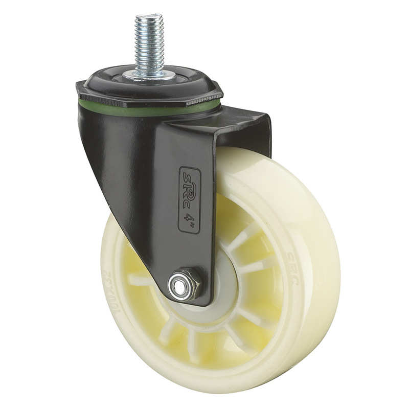 SRC万向轮 BA3-121旋转滑轮 轻型刹车工业万向脚轮小推车轮子