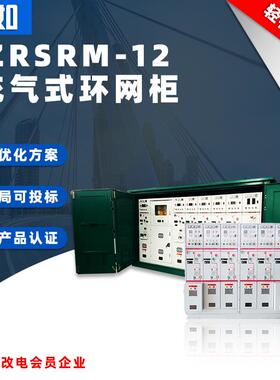 正如SRM6-12充气柜SF6开闭所全绝缘开关柜配电计量10KV高压环网柜