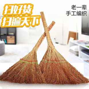 笤帚扫地面工具一件代发批发 编织扫帚高粱苗扫把家用老式