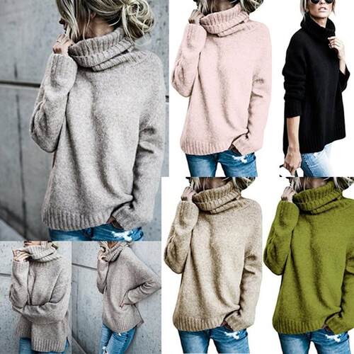 Knitted sweater women's mohair warm short sleeved high