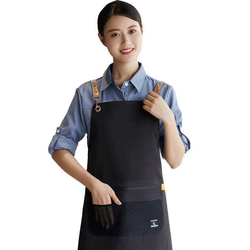 棉新品ＬＯ耐磨酒店Ｇ奶茶印字全Ｏ烧烤工作服服务员餐饮围裙帆布,家庭/个人清洁工具,围裙套装,淘宝优惠券,粉丝福利购,淘宝优惠卷