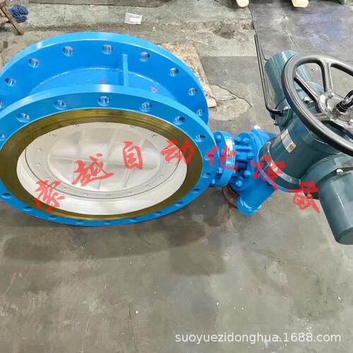 941X-16Q ND600D统软密封电动法兰蝶阀 工业自动PL索越C控制系 给