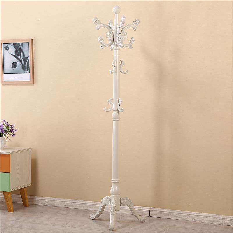 高档盛连实木衣家帽架 挂衣架落地室欧卧客式厅现代简约衣服架组