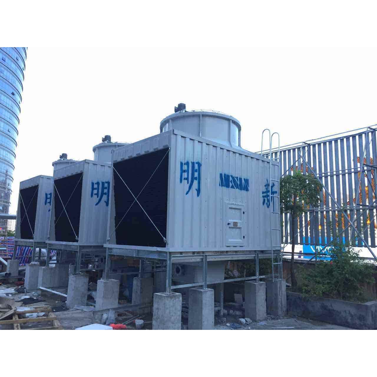 销售明新横流式冷却塔，方形冷却塔，质量认证、冷却塔工程