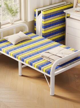 折叠床单家用简人床办公室睡觉无品牌/宿留舍易午休小床出租屋宿