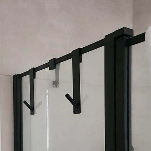 Stainless Steel Over Glass Door Shower Door Back淋浴门挂钩