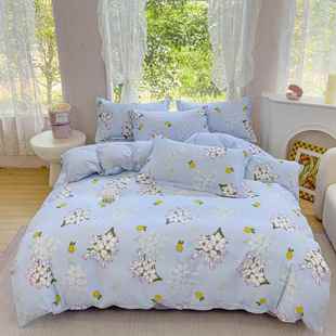 1.5米1..8米床.9m三 全棉被套床单床笠枕102米 新款 套纯棉四件套