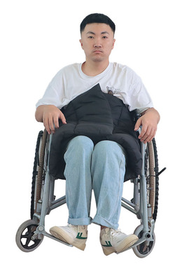 雨其琳轮椅坐垫靠垫冬季老人防
