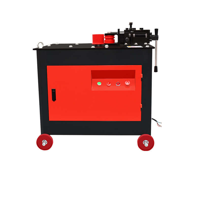 钢筋弯弧机厂家GWH-16型圆钢螺纹钢弯圆打圈机建筑钢筋圆圈成型机