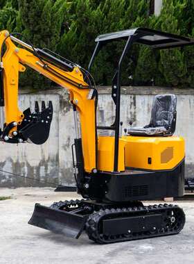 家用1吨灵活操作微型挖机 出口西班牙家用挖沟挖根迷你excavators