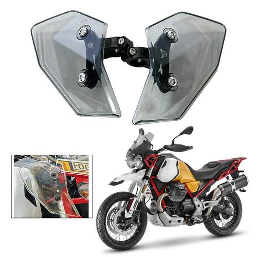 适用摩托古兹V85TT MOTO GUZZI V85 tt 2019-24改装侧挡风导流罩