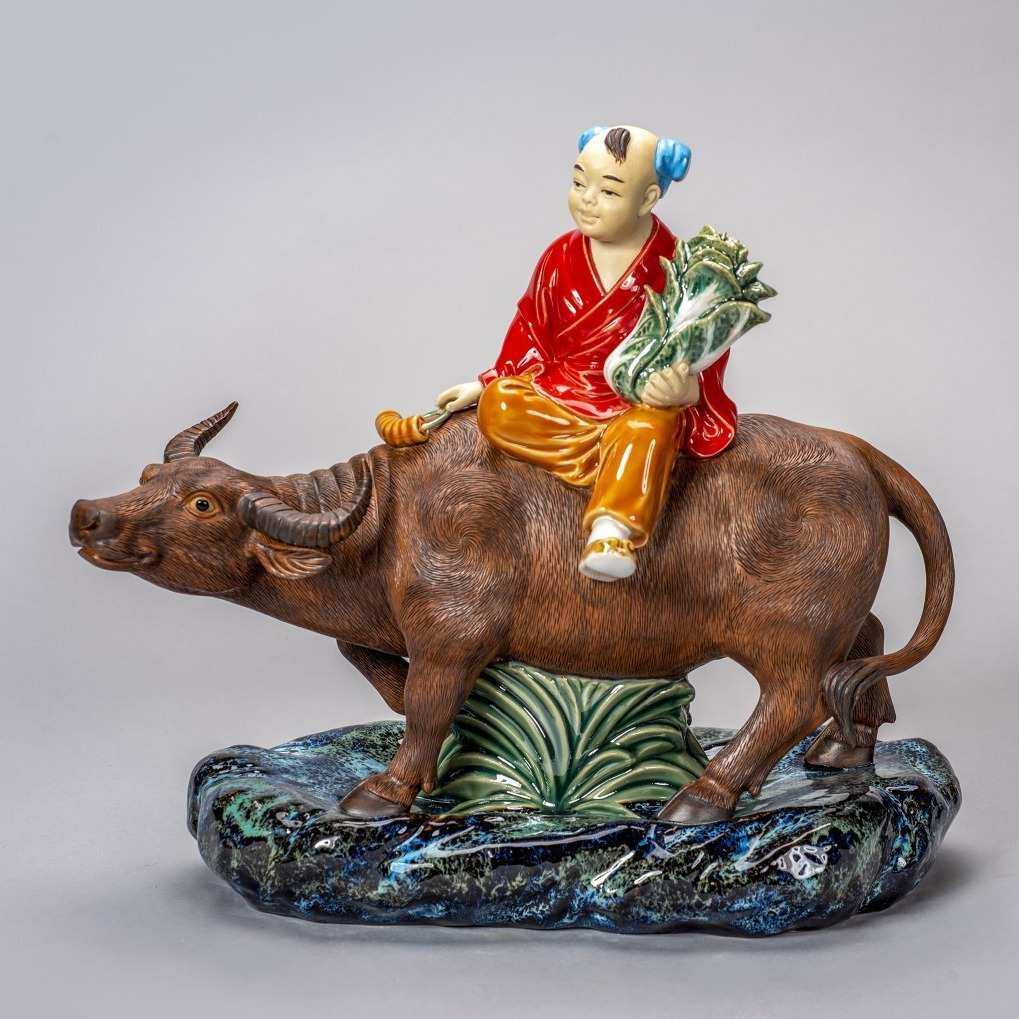 精品陶瓷牛工艺品摆件桌面家居摆饰动物牛年陶艺贺年生肖送礼佳品,特色手工艺,其他特色工艺品,淘宝优惠券,粉丝福利购,淘宝优惠卷