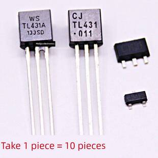 直插 贴片三极管 TL431A CJ431 大芯 89长电 SOT