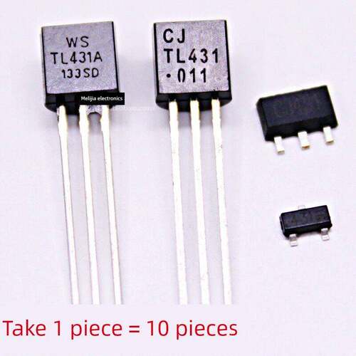 直插/贴片三极管 WS TL431A CJ431 TO-92/SOT-23/SOT-89长电/大芯
