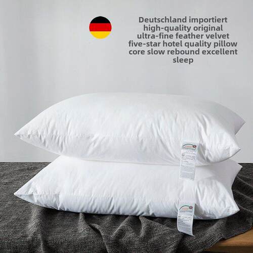 五星级酒店柔软枕头纯棉枕芯 Soft sleeping pillow health care