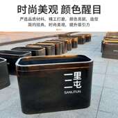 不锈钢765花铁市政艺围栏户外箱组小区酒店合装 饰绿植金属花盆花