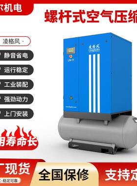 厂家LS系列4-90kW空压缩机LS11永磁变频螺杆空压机